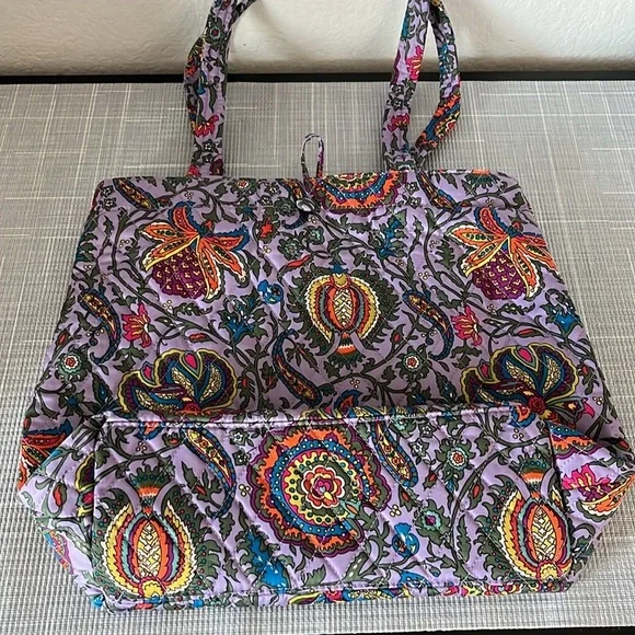 Vera Bradley Small Original Tote Bag - Marrakesh in Premium cotton